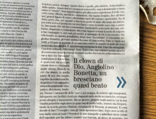 Il ragazzo che trasformò le corsie in teatro di grazia